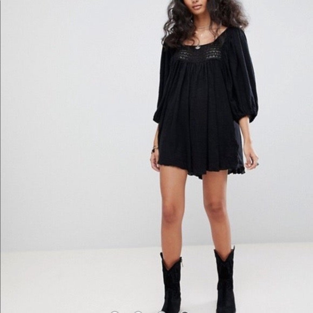 Free People Dancing in the Waves Short Romper
